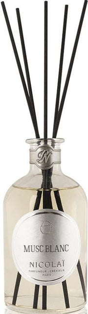 musc blanc fragranza con bastoncini