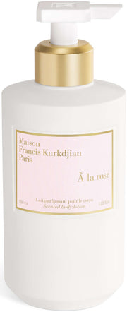 a la rose scented body lotion