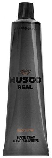 musgo real crema per la rasatura black edition