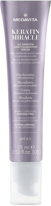 keratin miracle go smooth hair foundation serum