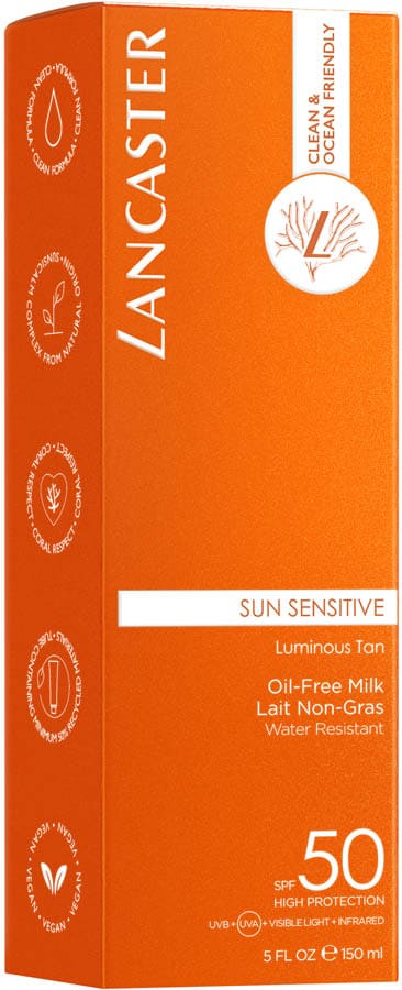 sun sens oil free milky body spf50