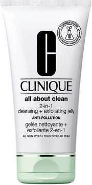 all about clean™ 2-in-1 cleansing + exfoliating jelly