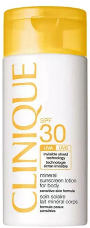 mineral sunscreen lotion for body spf30