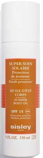 super soin solaire huile d'eté corps spf 15