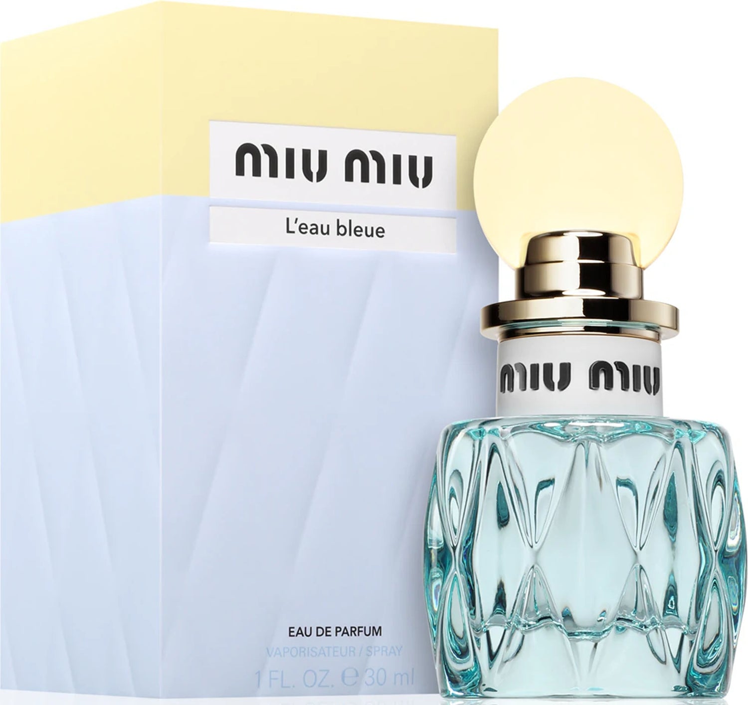 l'eau bleue