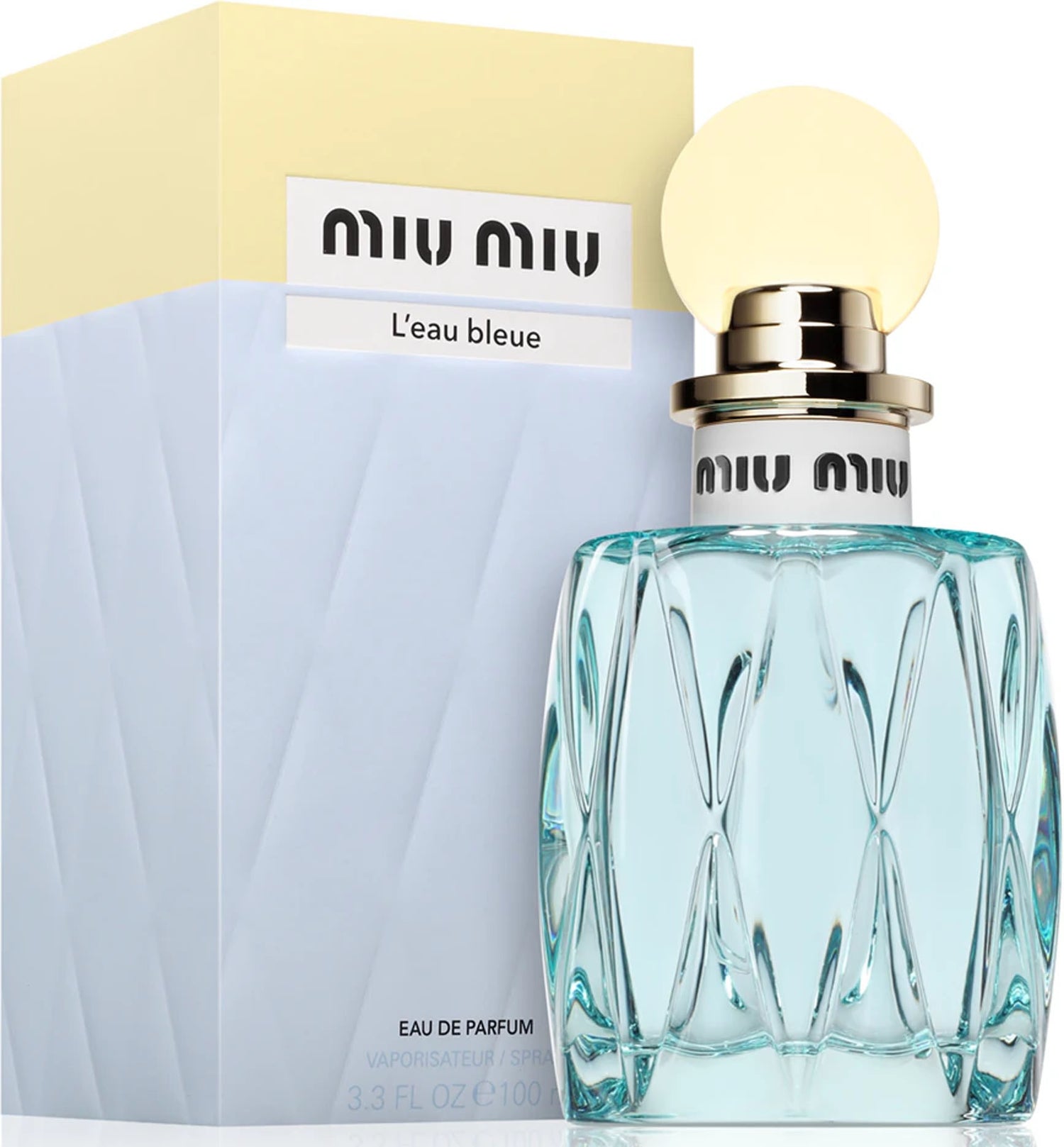 l'eau bleue