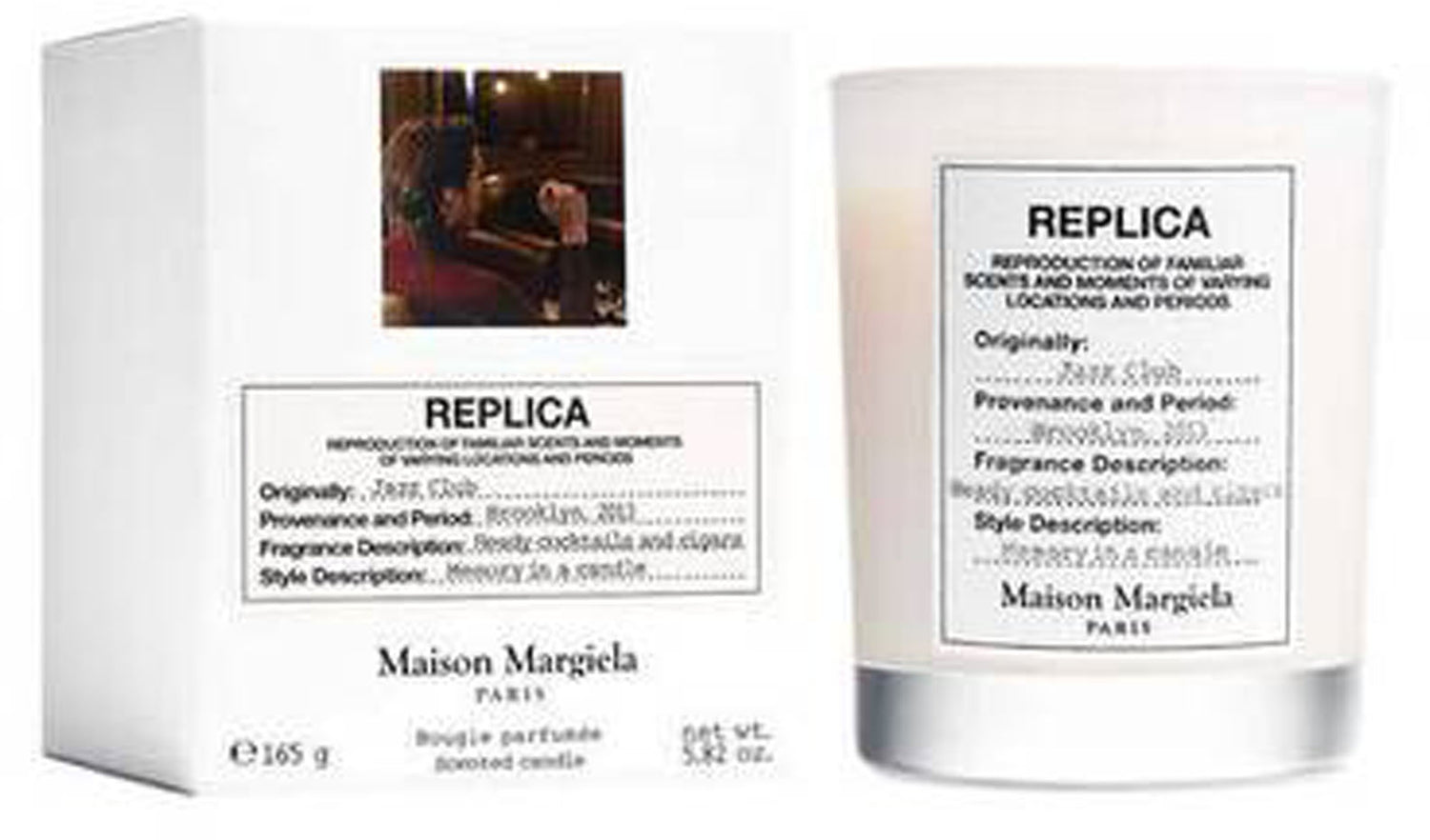 replica jazz club candle