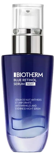 blue retinol night serum anti rughe