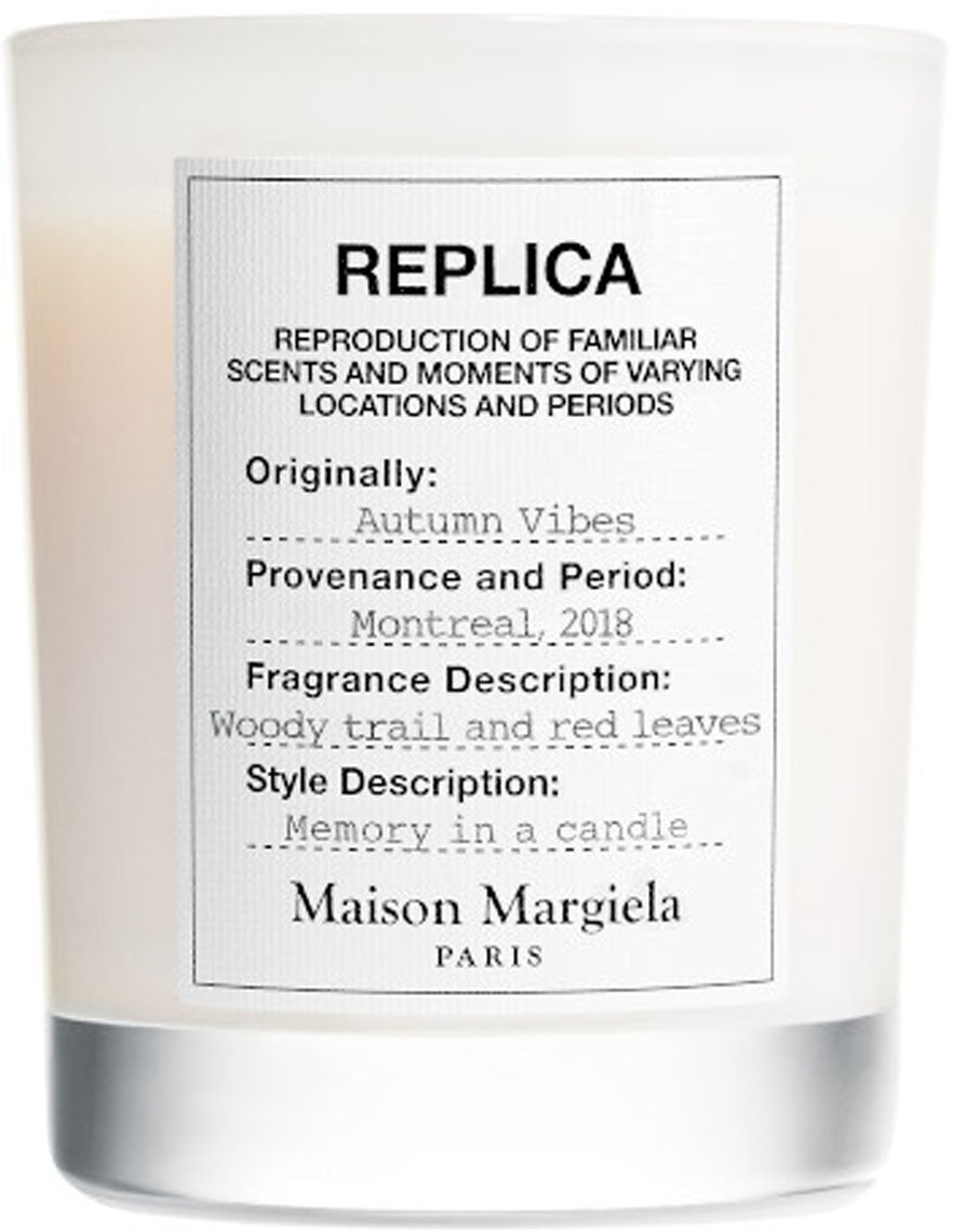 replica autumn vibes candle