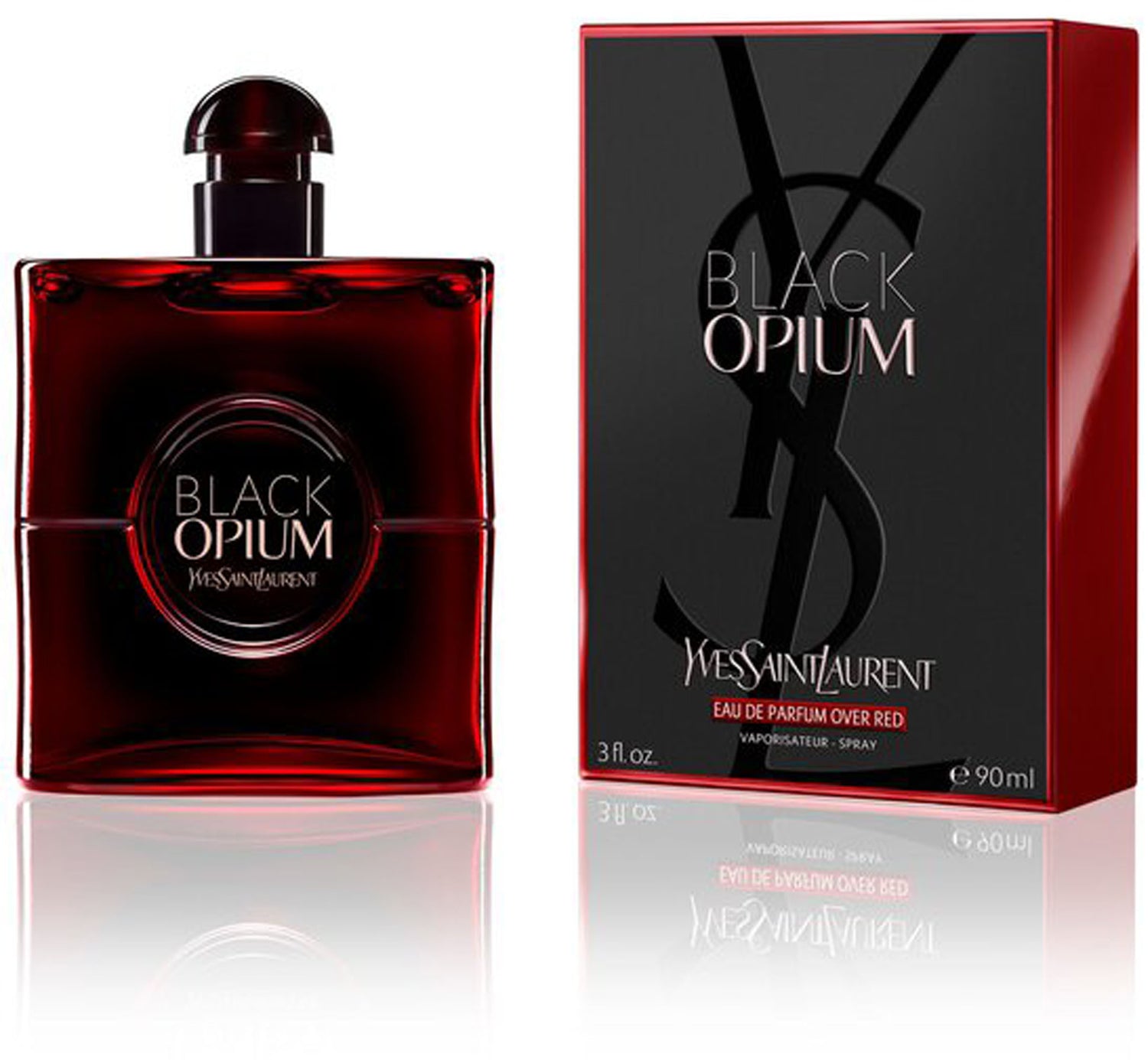 black opium red