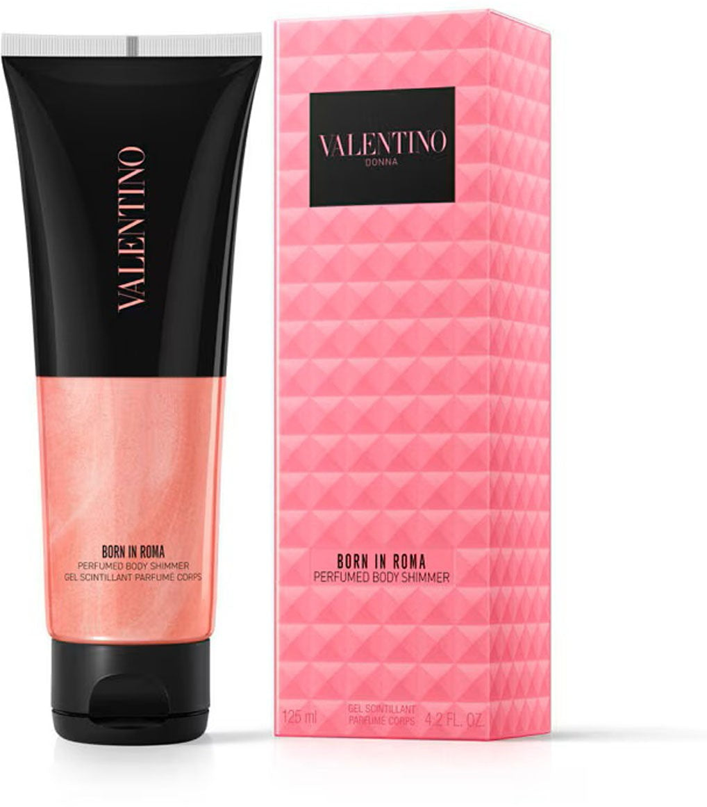 born in roma perfumed body shimmer