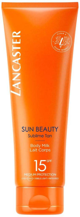 sun beauty body milk spf15