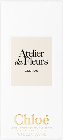atelier des fleurs cedrus perfumed body lotion