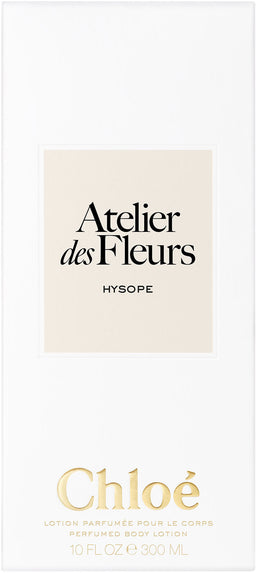 atelier des fleurs hysope perfumed body lotion