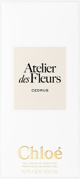 atelier des fleurs cedrus perfumed shower gel