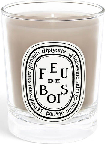 feu de bois bougie modèle classique