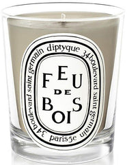 feu de bois bougie petit modèle