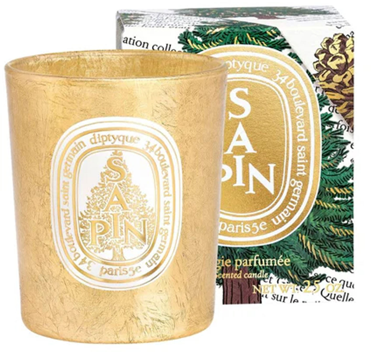 sapin candle