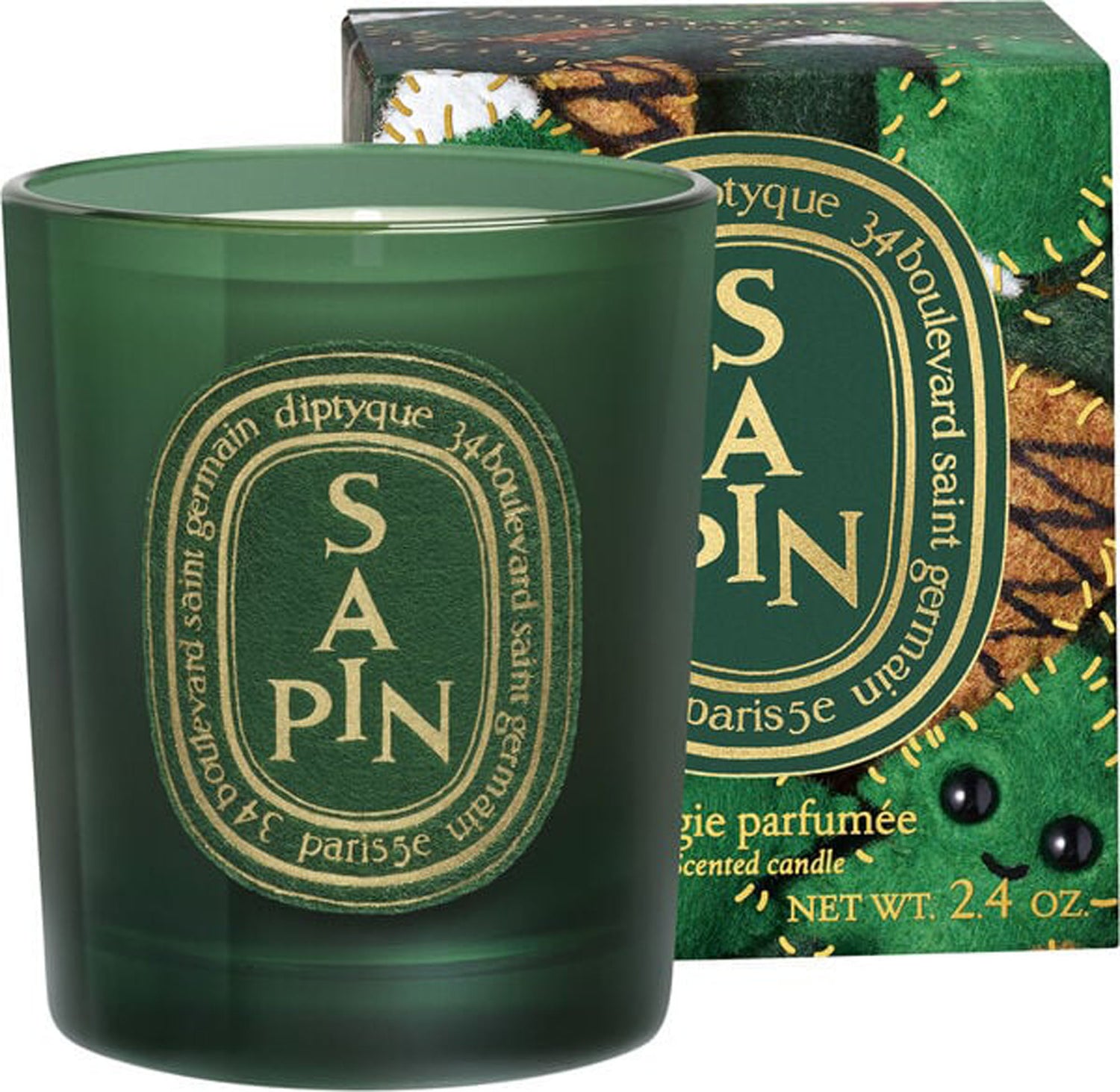 sapin scented candle limited edition