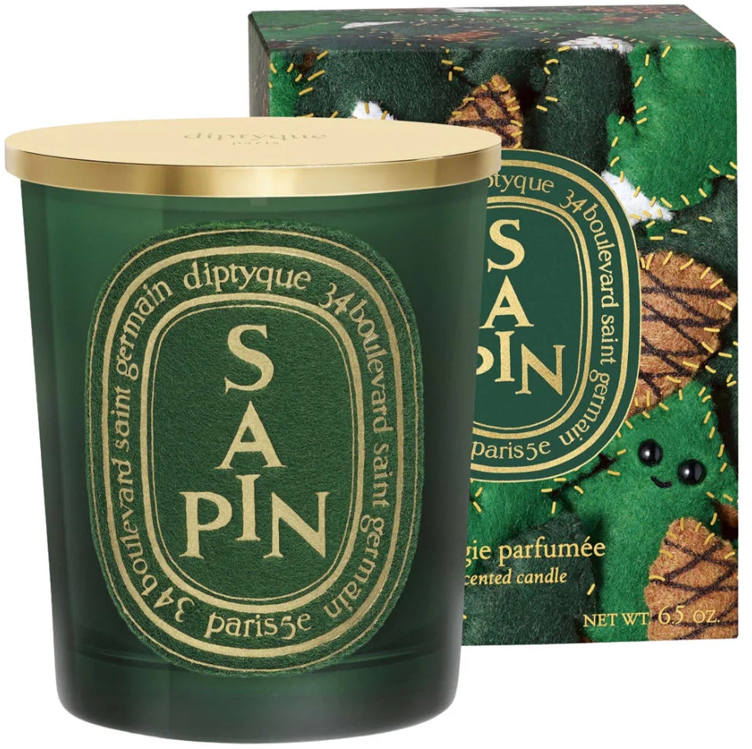 sapin scented candle limited edition