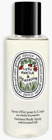 body spray citronella & geranio - 2025 limited edition