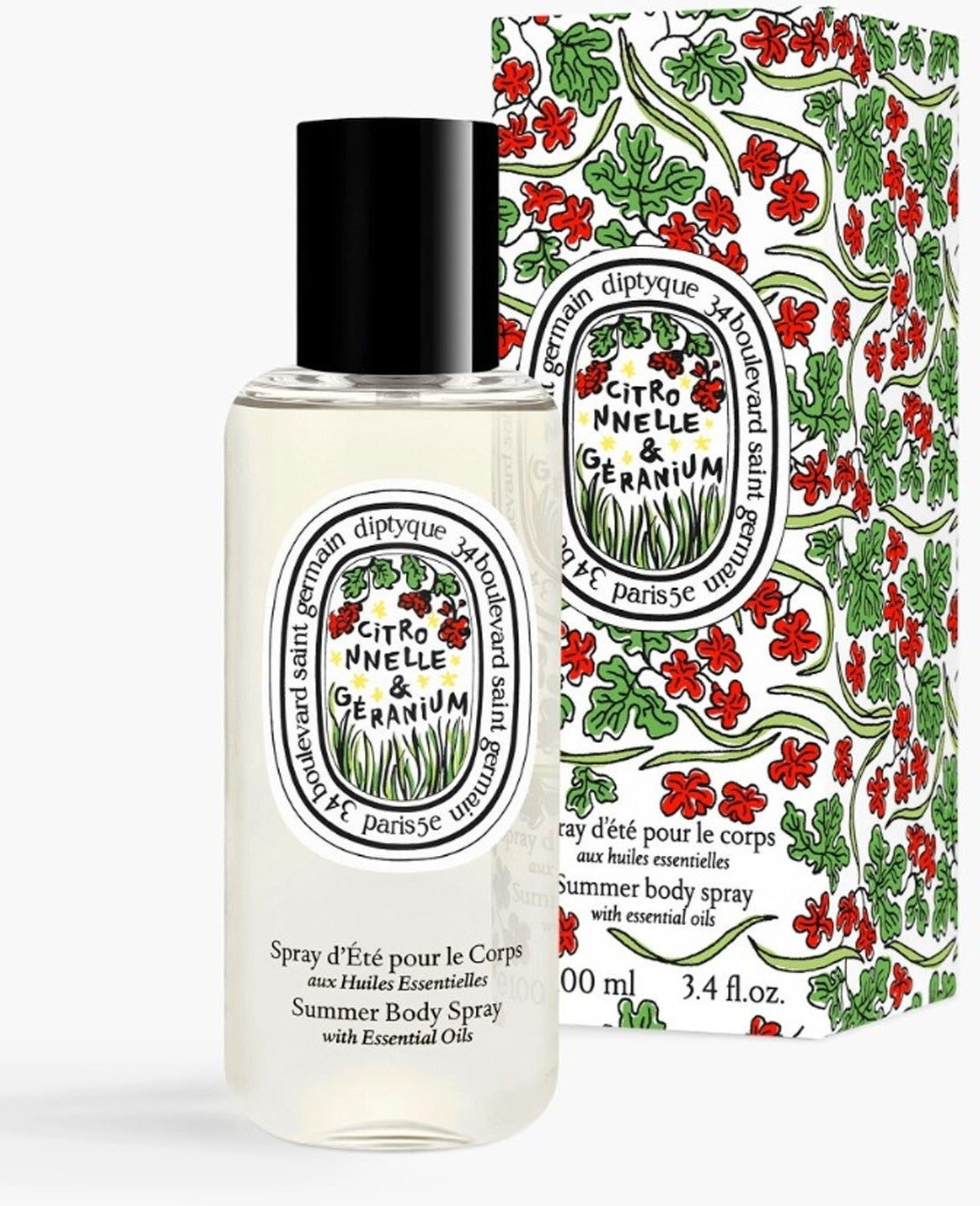 body spray citronella & geranio - 2025 limited edition
