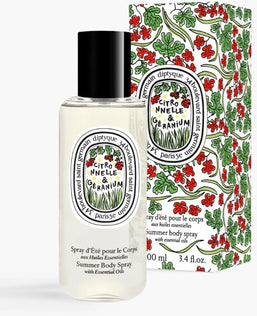 body spray citronella & geranio - 2025 limited edition