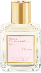 a la rose scented body oil