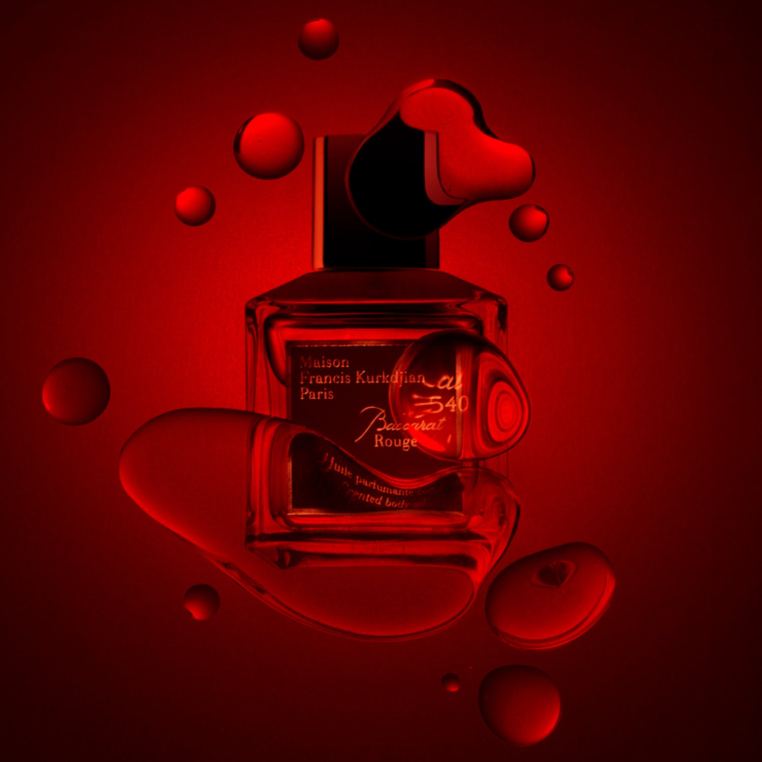 Baccarat Rouge 540 Scented Body Oil Olio Corpo