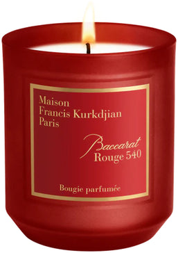 baccarat rouge 540 bougie parfumee scented candle