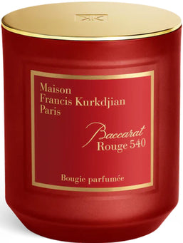 baccarat rouge 540 bougie parfumee scented candle