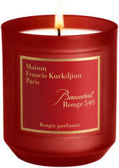 baccarat rouge 540 bougie parfumee scented candle