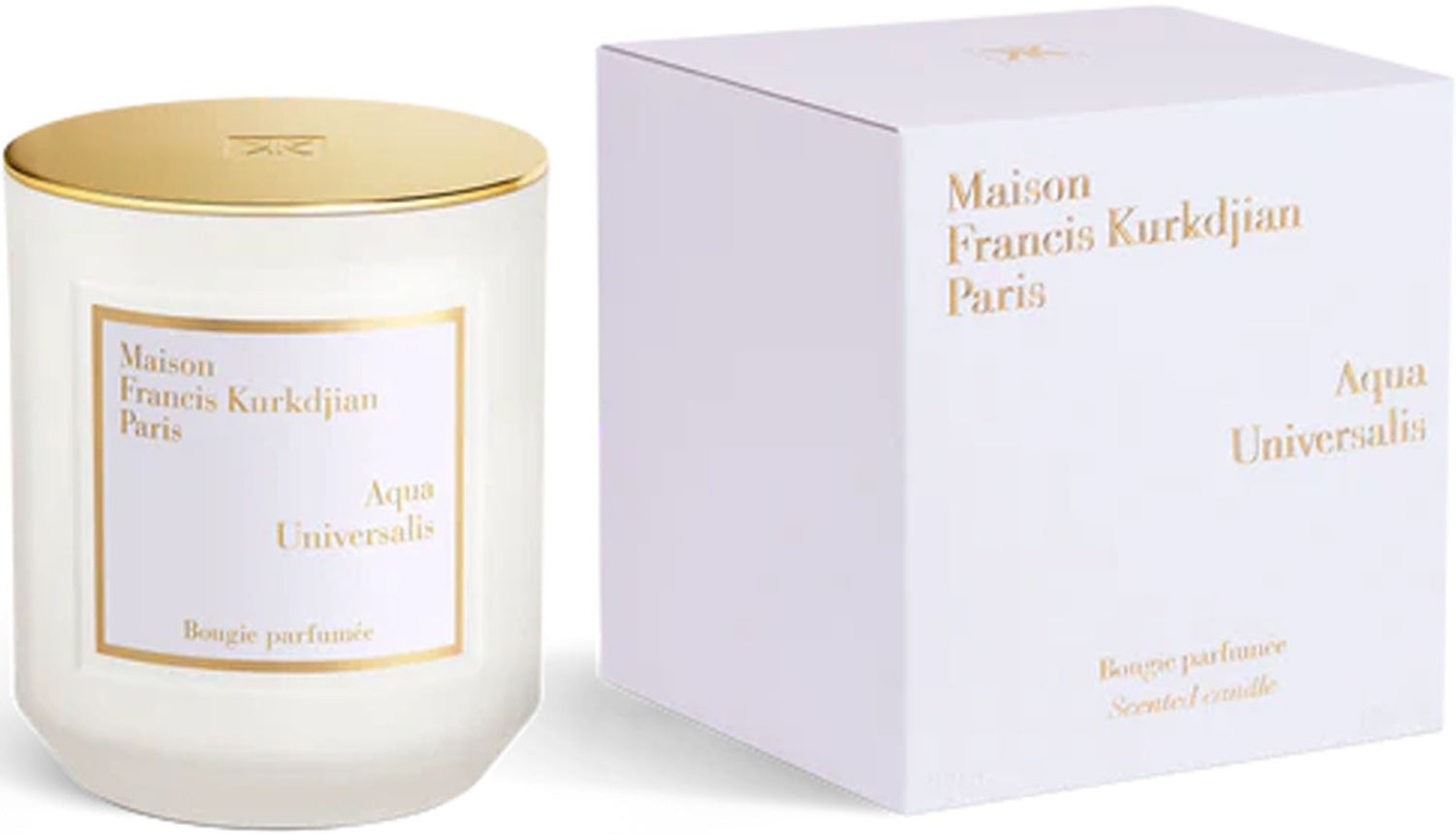 aqua universalis bougie parfumee scented candle