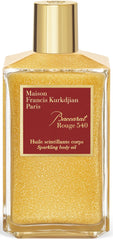 baccarat rouge 540 sparkling body oil