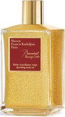 baccarat rouge 540 sparkling body oil