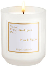 pour le matin bougie parfumee scented candle