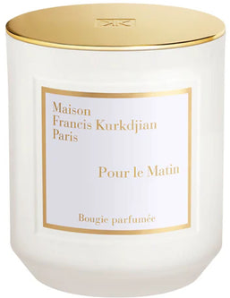pour le matin bougie parfumee scented candle