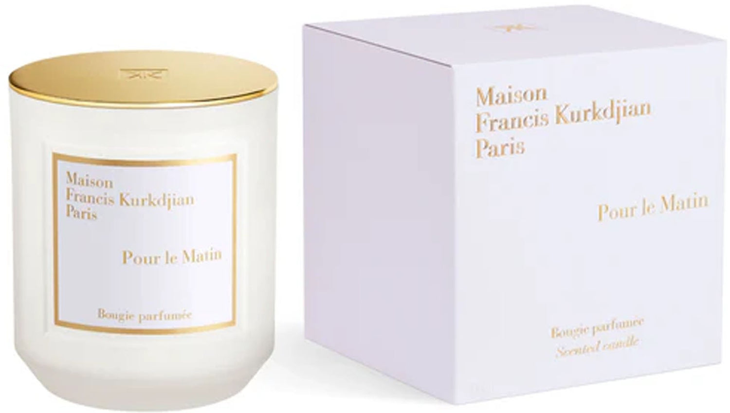 pour le matin bougie parfumee scented candle