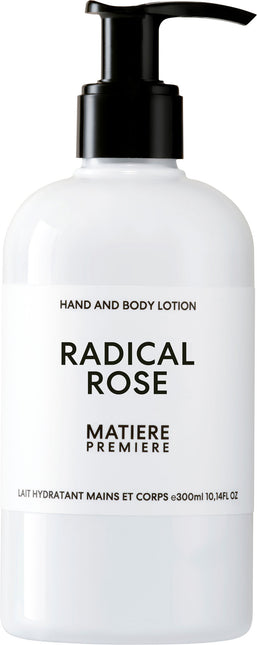 Loción de mano de rosa radical y cuerpo