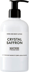 crystal saffron hand and body lotion