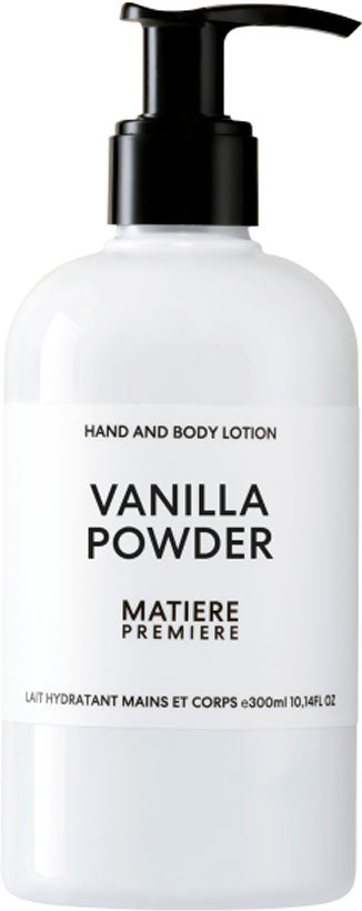 vanilla powder hand and body lotion