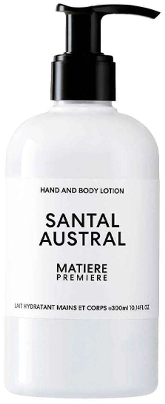 santal austral hand and body lotion