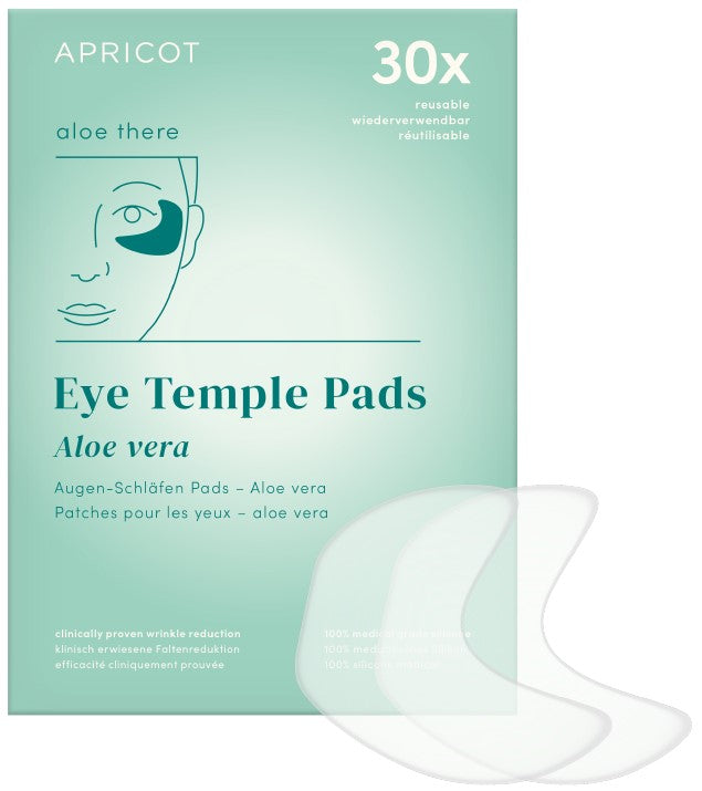 Aloe There - Eye Temple Pads Patch Riutilizzabili con Aloe Vera