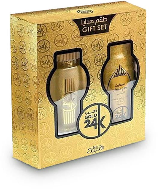 gold 24k 100ml gift set