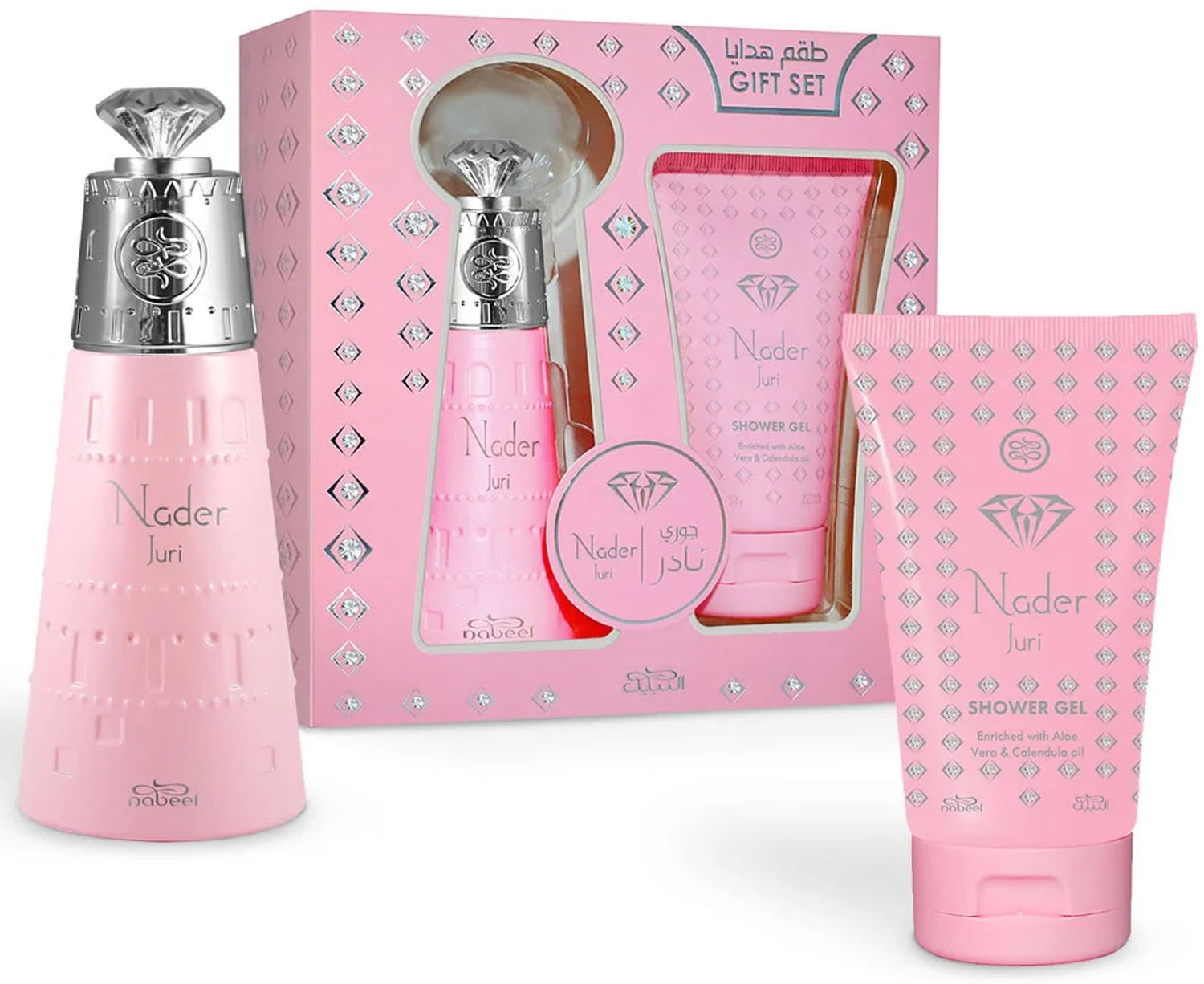 nader juri spray + shower gel gift set