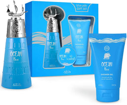 ocean blue spray + shower gel gift set