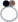 PomPom Silver Glitter W Navy-Dove