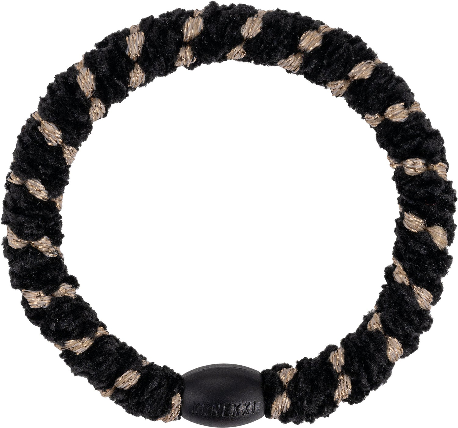 Velvet Stripe Black