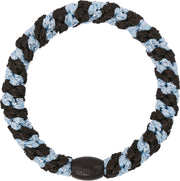 Brown Seablue Glitter Stripe