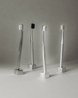 toothbrush stand rose gold